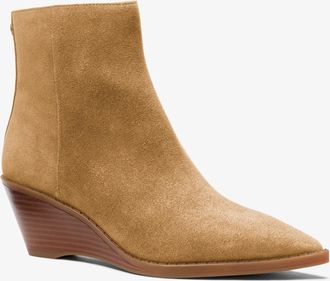 Michael Kors Austin Suede Ankle Boot