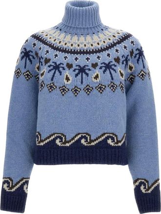 Alanui Donna, Maglie, Blu, S, new