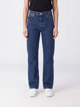 Anine Bing Jeans Kate modello straight in denim a vita media