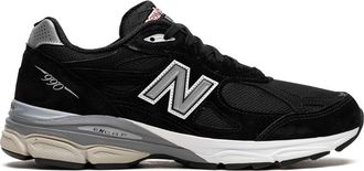 New Balance 990v3 low-top sneakers - unisex - Leather - 8.5 - Black