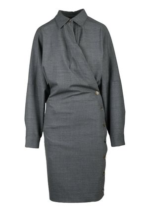 Philosophy di Lorenzo Serafini Asymmetric Dress - Grey