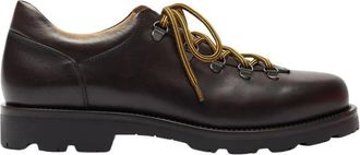 Scarosso Eddy Boots - Heren - Veterschoenen - Bruin - 41 1/2 EU - Leer - Schoenen