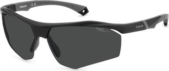 Polaroid 7055/S Zonnebril - Heren - Zonnebrillen - Zwart - 68 MM - Accessoires