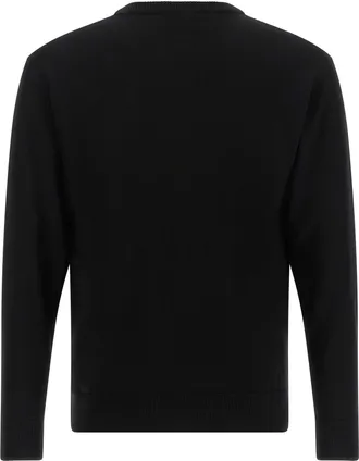 Moschino Teddy Bear Intarsia Sweater - Black