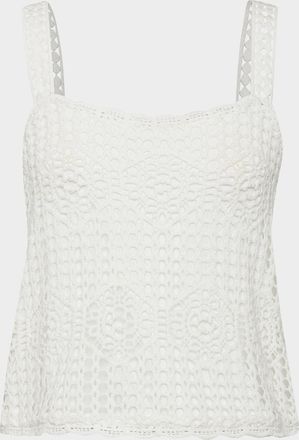 La Blanca Waverly Crochet Tank Top