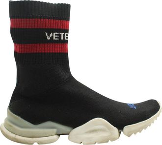 VETEMENTS x Reebok Socks Sneakers in Black Polyester