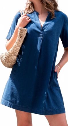 Bibico Wren Mini Dress In Blue