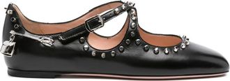 Bally Ballerine Ballyrina con fibbia - Nero