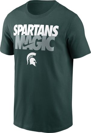 Nike Michigan State Campus Local Madness Nike Mens College T-Shirt in Green | N1993EYMST-U4C