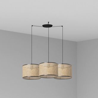 Faro Barcelona Faro Mambo - L&aacute;mpara De Techo Colgante Cluster Negra, E27