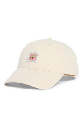 Frasier Sterling Mallorca Embroidered Baseball Cap in Cream at Nordstrom Rack