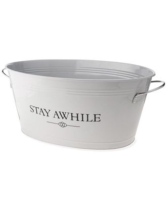 Twine Stay Awhile Metal Drink Tub