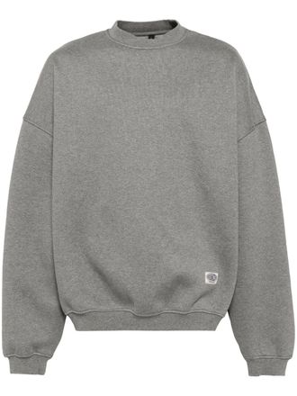 Ground-Zero crew-neck sweatshirt - unisex - Polyester/Cotton - L - Grey
