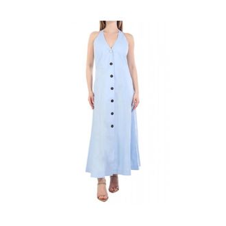 Marella Jurken > Dagsjurken > Maxi-jurken - Dames - Maxi kleedjes - Blauw - M - Kleedjes