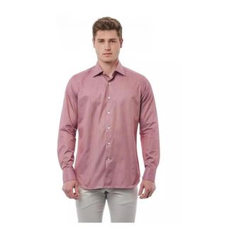Bagutta Polo Shirts - Heren - Casual Overhemden - Rood - M - Katoen - Overhemden