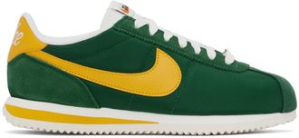 Nike Green & Yellow Cortez Sneakers