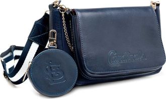 Lusso St. Louis Cardinals Rianna Multi Pouchette Bag in Navy at Nordstrom