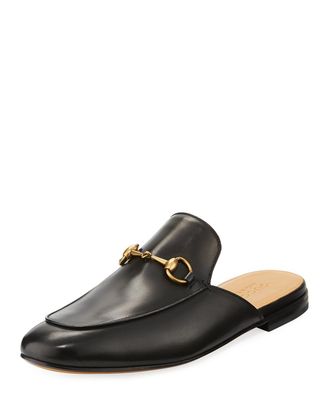 Gucci Kings Leather Horsebit Mule