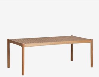 Sklum Sklum - Mesa de Comedor Rectangular en Madera de Eucalipto (200x100 cm) Aderyn