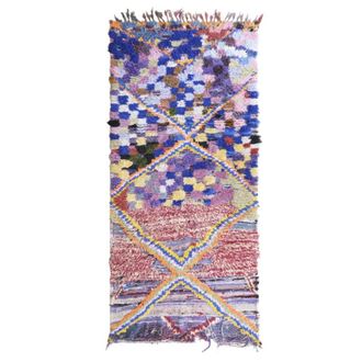 AFK Living Alfombra bereber marroqu&iacute; de pura lana 218 x 102 cm