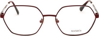 Max & Co. MO5036 Eyeglasses - Bordeaux
