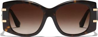 Dolce & Gabbana Eyewear Occhiali da sole DG Griffe - Marrone