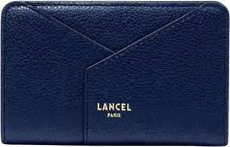 Lancel Portafoglio Rettangolare Zip Enveloppe - - Accessories - Donna - Blu - ONE SIZE