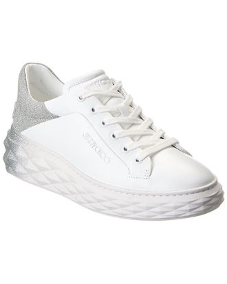 Jimmy Choo London Diamond Maxi/F Ii Leather Sneaker