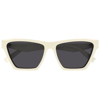 Saint Laurent Sunglasses, unisex, White, Size: 58 MM SL M103 Sunglasses