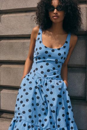 Maeve Drop-Waist Midi Dress