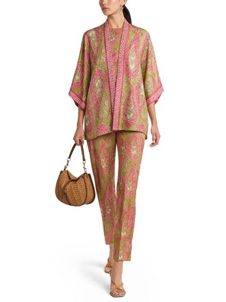 Etro Paisley Foliage Print Shirt - Multicolor