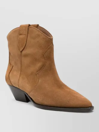 Isabel Marant dewina leather boots pointed toe western