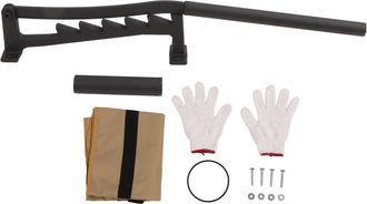 OEM Divisor De Le&ntilde;a Manual De Pared, Divisor De Le&ntilde;a Desmontable, Con Bolsa Para Le&ntilde;a Y Guantes, Para Acampar, Chimeneas Y Barbacoas