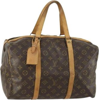 Louis Vuitton Pre-owned Weekend Bags, female, Brown, Size: ONE SIZE Pre-owned Vintage Travel Bag