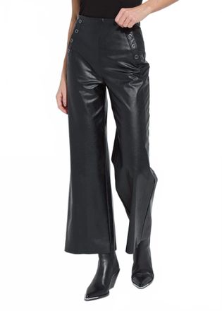 Lyss&eacute; Grommet Pocket Vegan Pant In Black