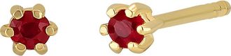 Bony Levy 18K Yellow Gold Solitaire Stud Earrings in 18Ky at Nordstrom Rack