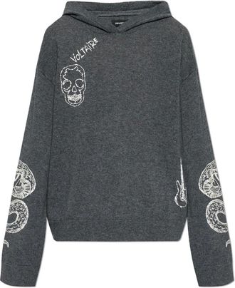 Zadig&Voltaire Uomo, Maglie, Grigio, XL, new