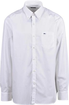 Paul & Shark White Cotton Men Shirt