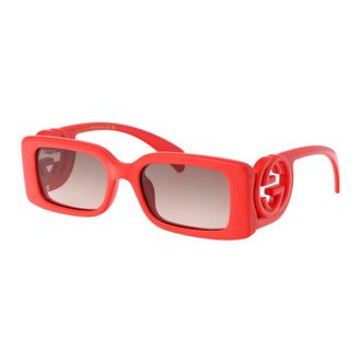 Gucci Sunglasses, female, Red, Size: 54 MM Stylish Sunglasses