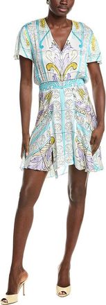 Maje Flutter Sleeve Mini Dress