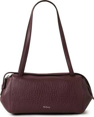 Mulberry Small Meadow Leather Shoulder Bag in Black Cherry at Nordstrom