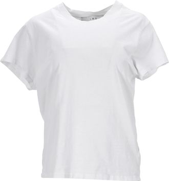 Iro T-shirt van wit katoen