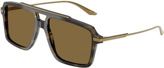 Dolce & Gabbana DG4477 3447S7 Mens Sunglasses Green Size 56