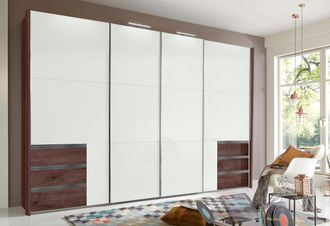 Wimex Schwebetürenschrank »Level by fresh to go« mit Glastüren und Synchronöffnung