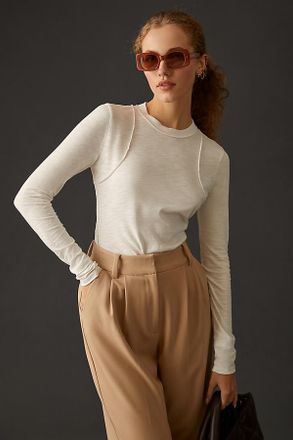 Pilcro Reconstructed Racer Tee