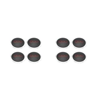 OEM Juego De 8 Piezas De Embellecedores De Rueda De 133 Mm Para Ruedas 500, Juego De Tapas Centrales De Buje 68078419ac 68078421ac, Cubierta Antipolvo 518