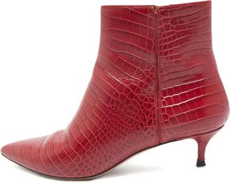 Aquazzura Stivali in pelle - Rosso