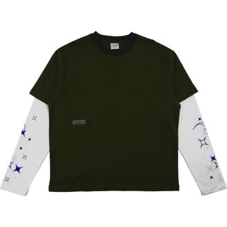 Students Grayson Layered Look Graphic T-Shirt in Stone at Nordstrom Rack, Size Xx-Large