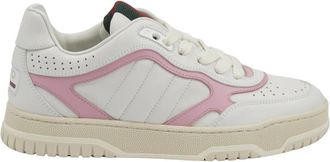 Gucci Re-Web Sneaker - Dames - Sneakers - Wit - 40 EU - Leer - Schoenen