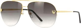 Cartier Panthere Pilot Aviator Sunglasses